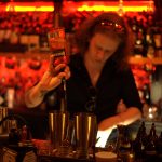 Soirée guest bartender au Bootlegger cocktail bar Montréal avec Patrick chiquette-Ménard L’événement a été supporté par le Gin Brockmans et l’agence Vineo