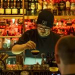 Guest bartender Marki Raymond from Nacarat bar Montreal at Bootlegger cocktail bar