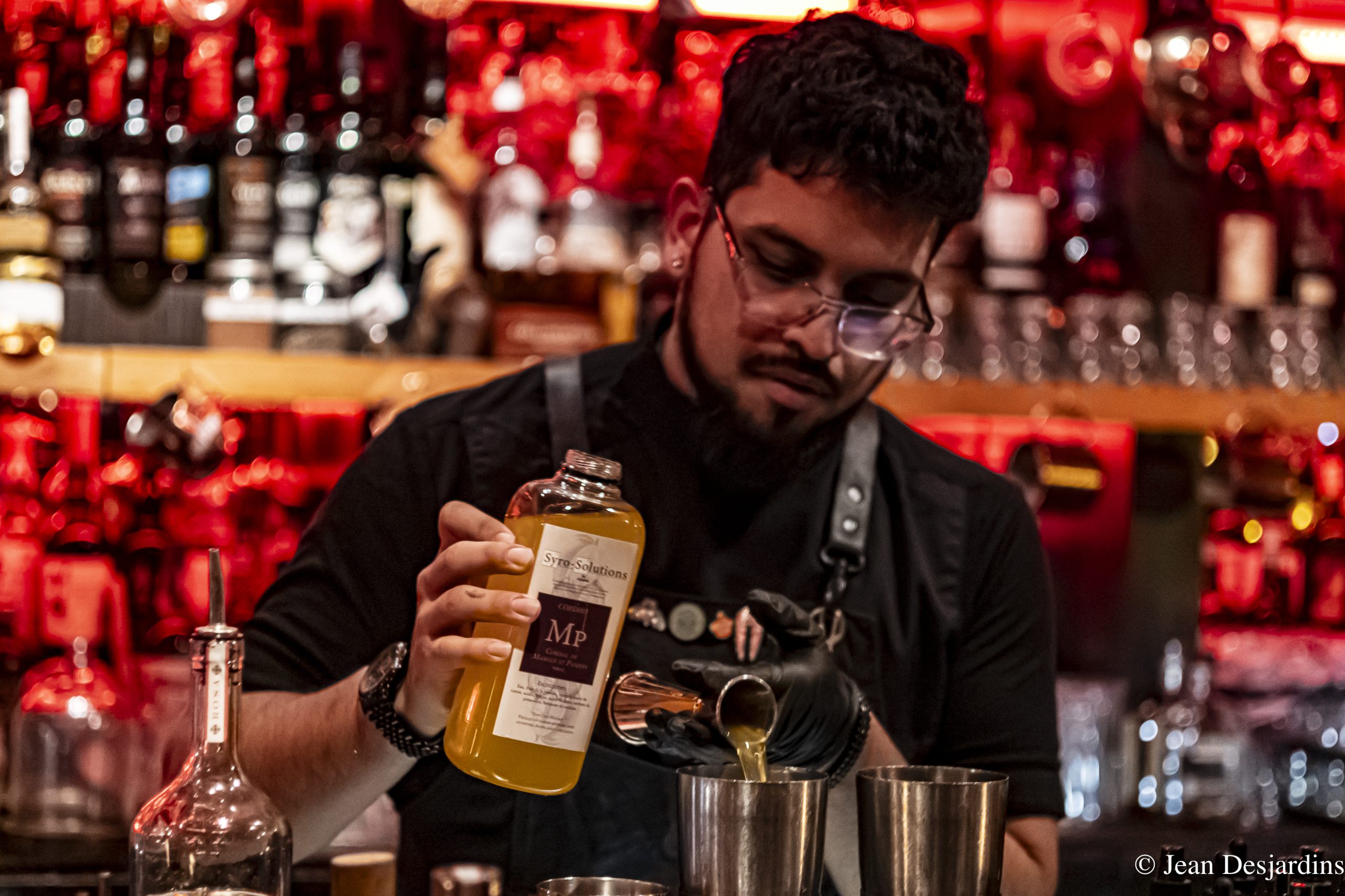 Mauricio José Jordan-Magana Supported by Tequila Codigo Rosa and Corby agency at Bootlegger cocktail bar montreal