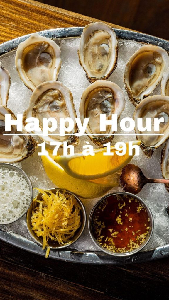 happy hour montreal huitre 1$