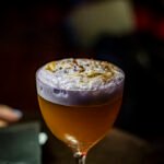 Bar Bootlegger cocktail Montreal - Guest bartender eddy Germain with Scotch whisky monkey shoulder