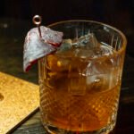 Bar Bootlegger cocktail Montreal - Guest bartender eddy Germain with Scotch whisky monkey shoulder