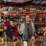 Bar Bootlegger cocktail Montreal - Guest bartender eddy Germain with Scotch whisky monkey shoulder