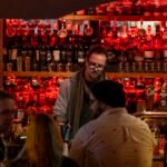 Bar Bootlegger cocktail Montreal - Guest bartender eddy Germain with Scotch whisky monkey shoulder