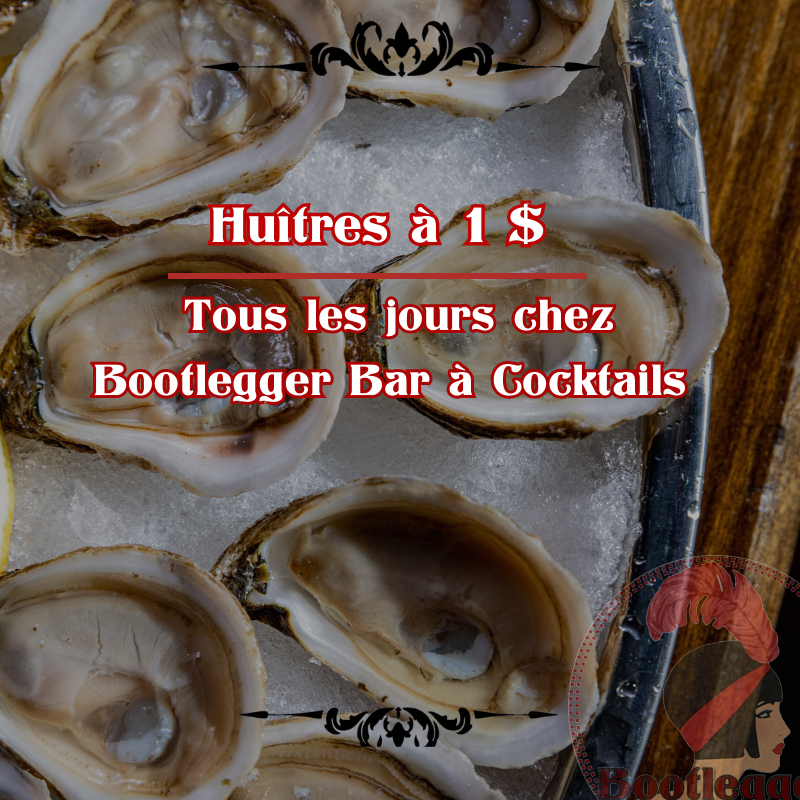Huîtres à 1 $ à Montréal