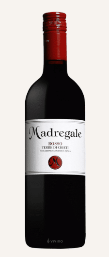 Medregale Terre di Chieti - Vin Rouge - Bootlegger Cocktail Bar Montréal